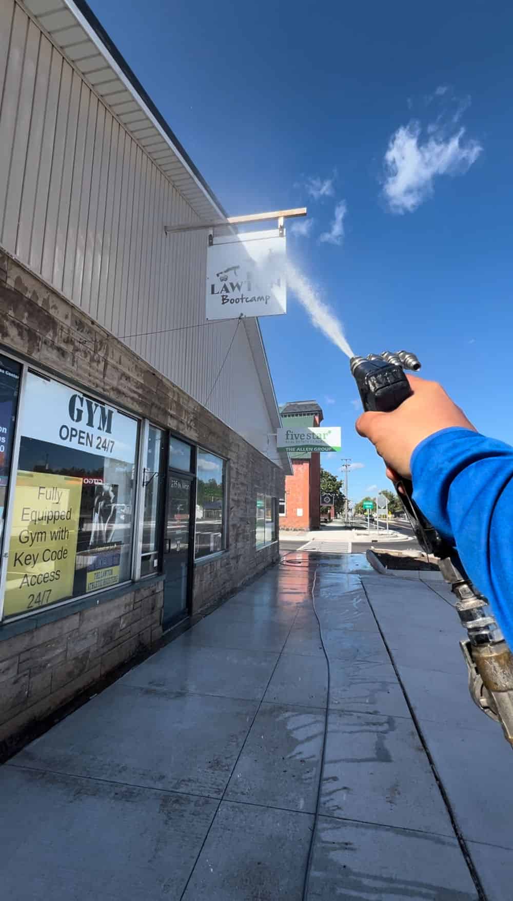 Commercial Power Washing image